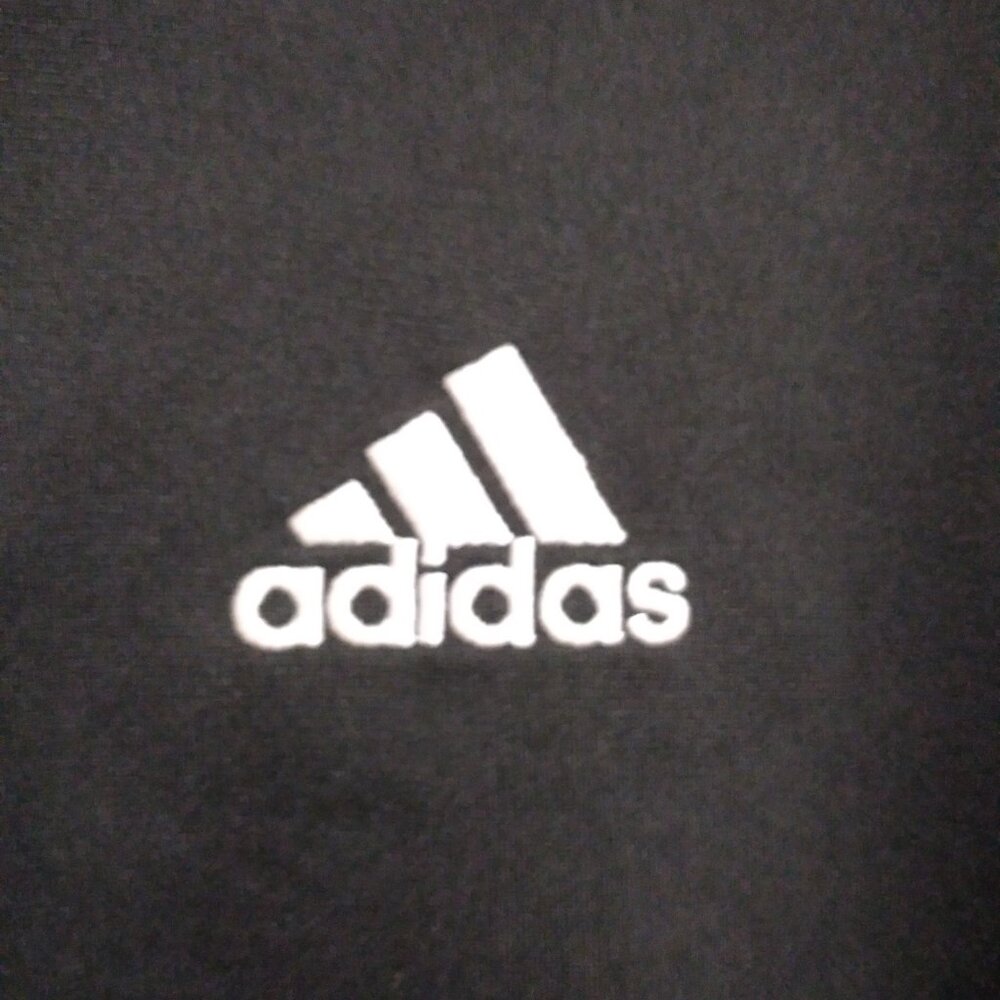 adidas boys Zip Front Iconic Jacket, Jet Black NWT - Picture 5 of 9